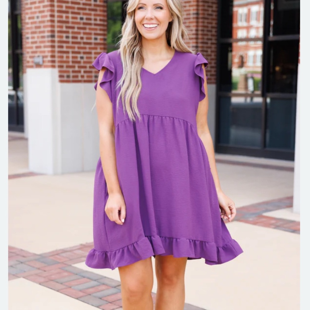 Chic Soul Purple Dress